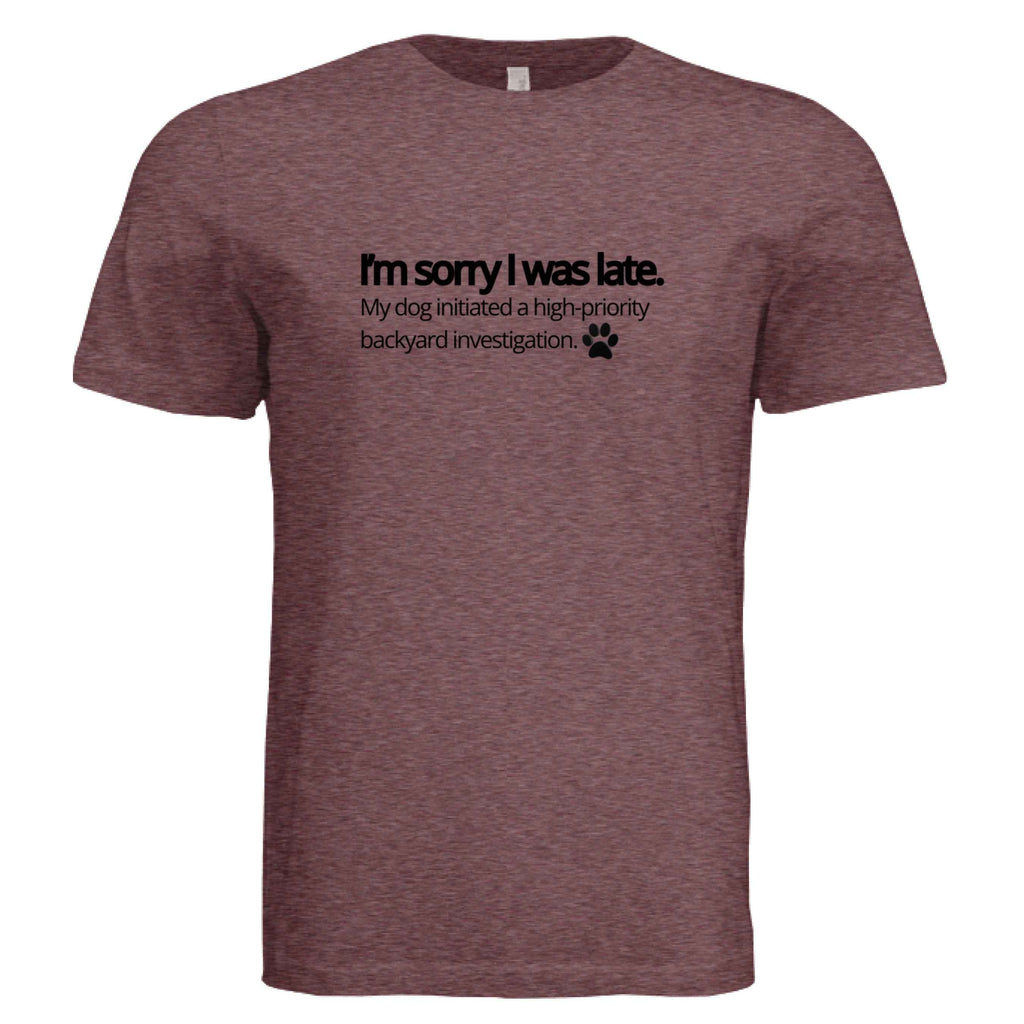 Men's Late to Meeting Triblend T-Shirt