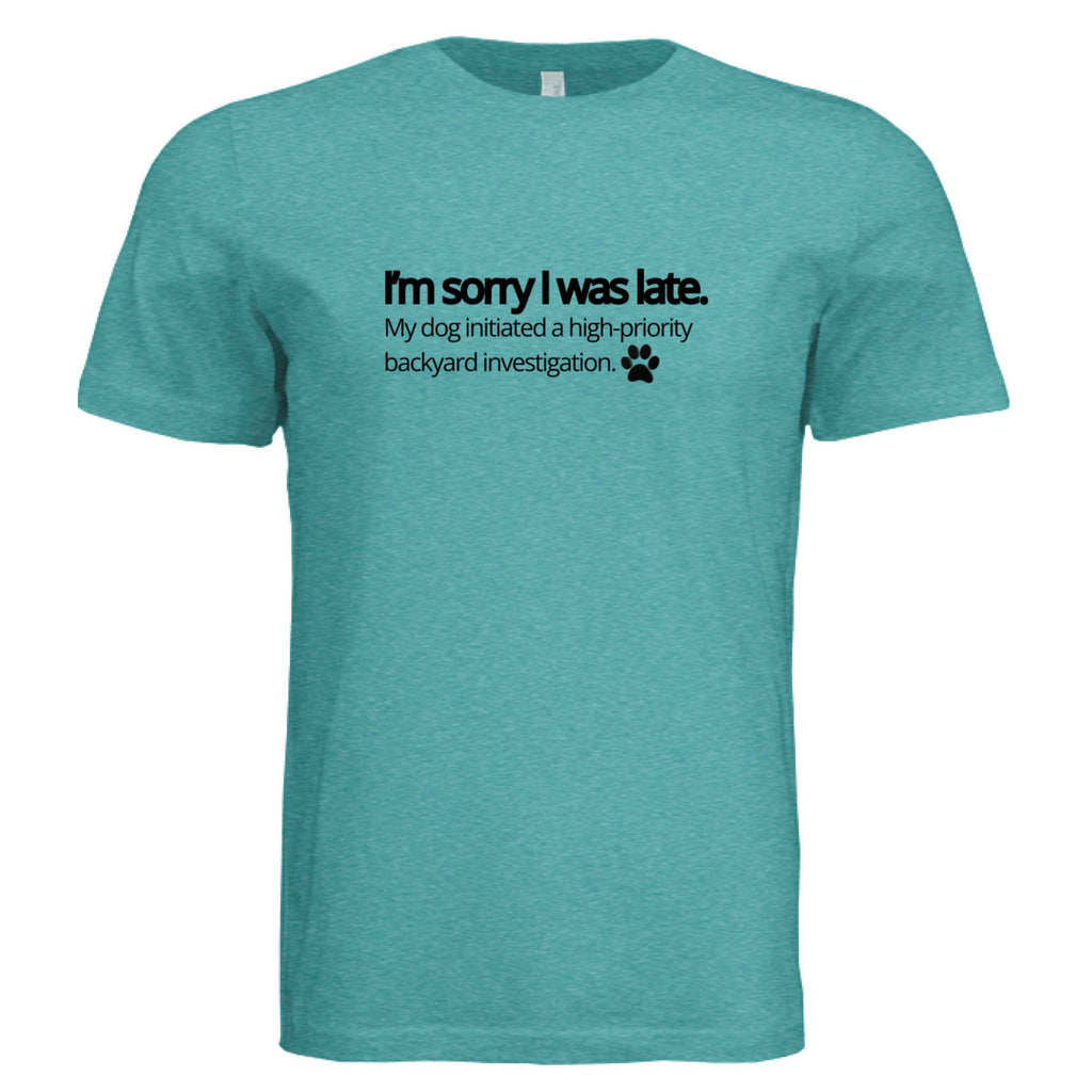 Men's Late to Meeting Triblend T-Shirt