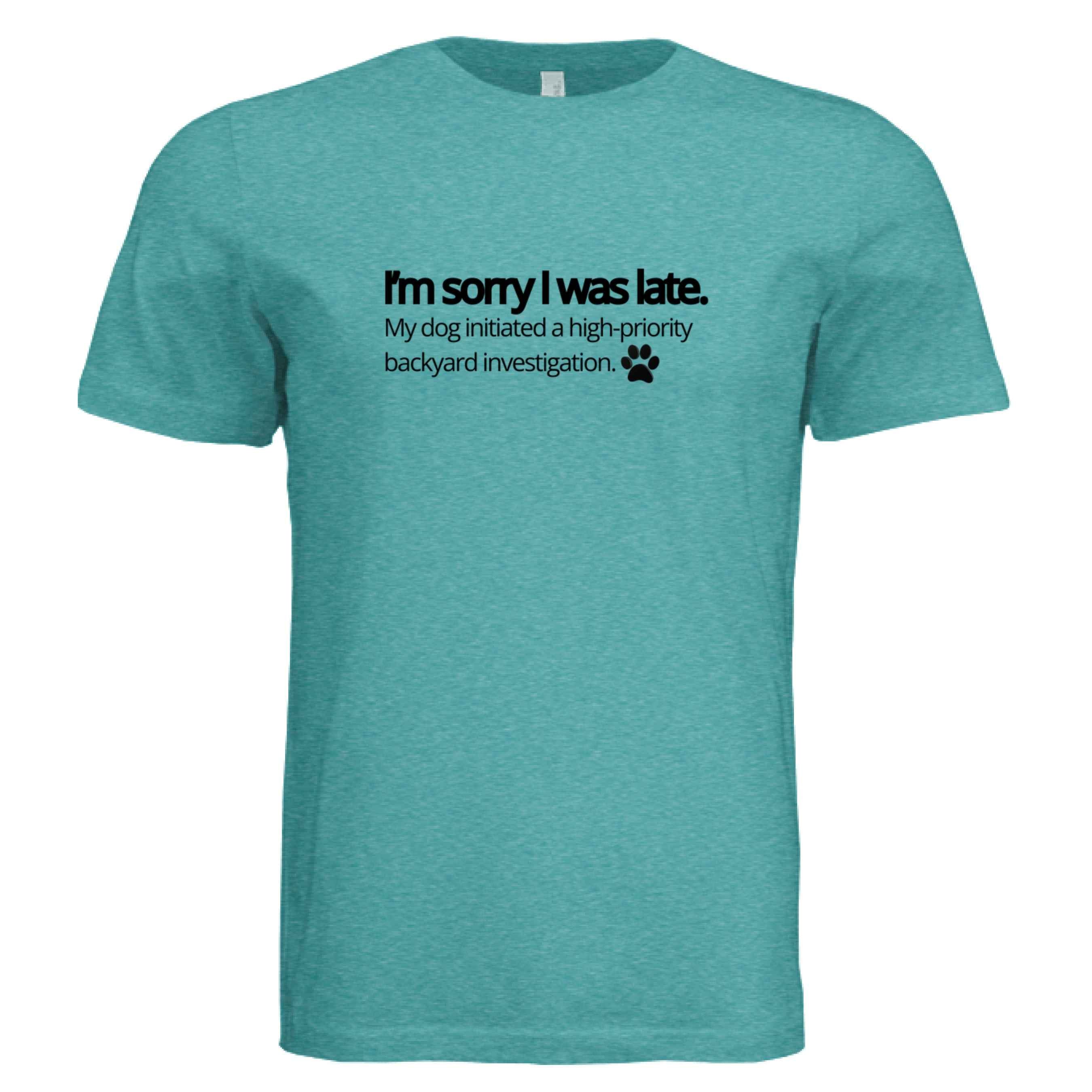 Men's Late to Meeting Triblend T-Shirt