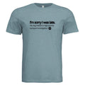 Men's Late to Meeting Triblend T-Shirt