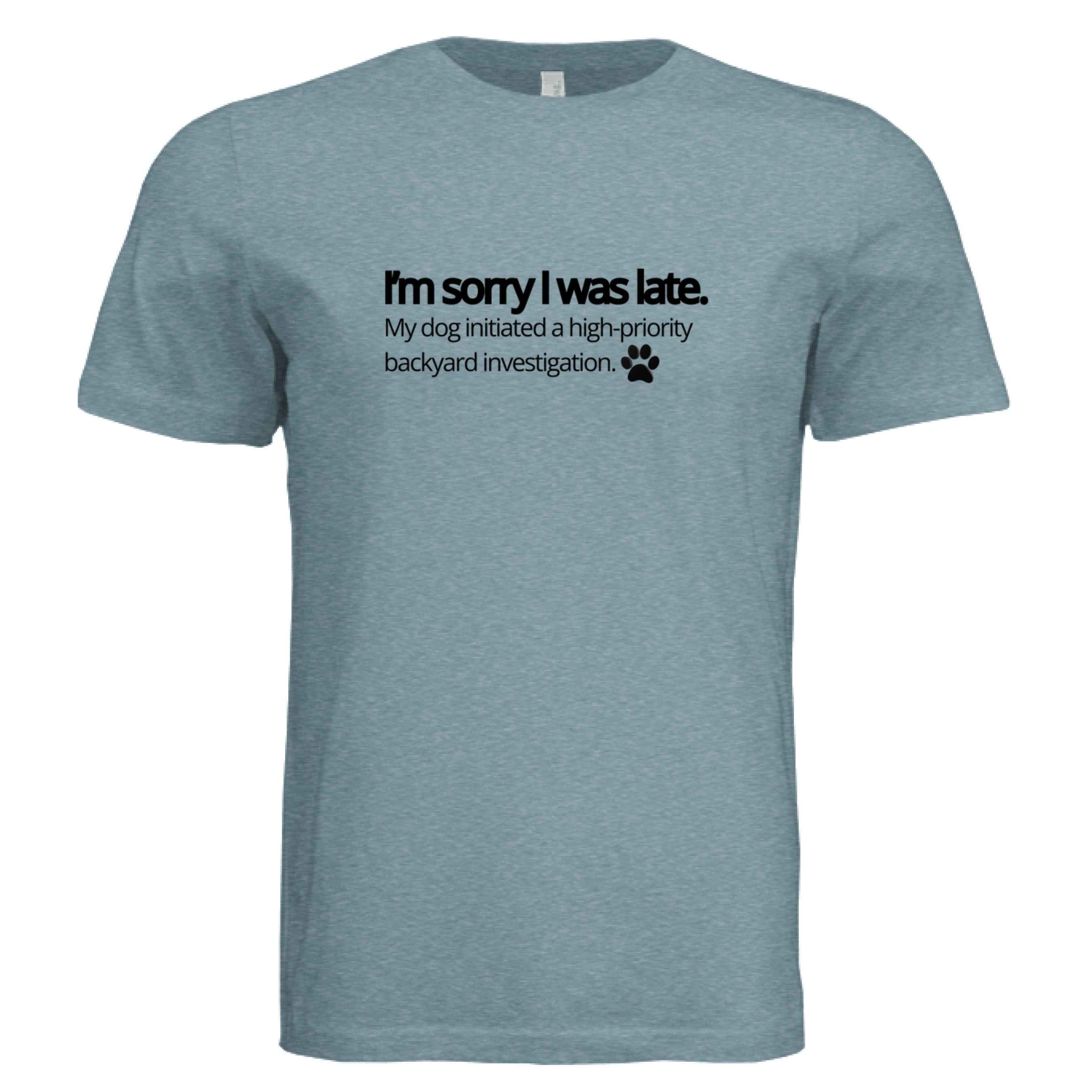 Men's Late to Meeting Triblend T-Shirt