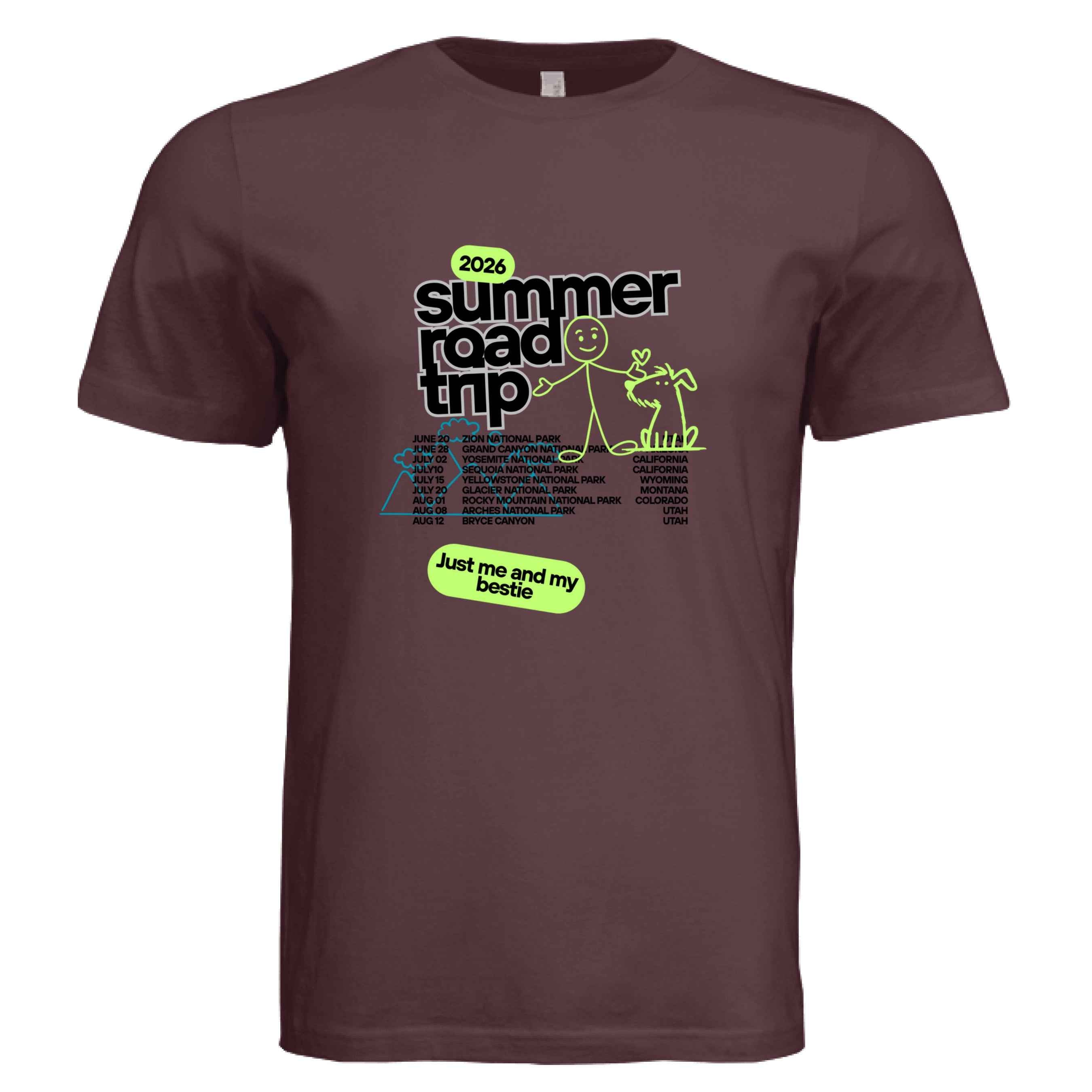 Men's Trippin' With My Dog Triblend Tee