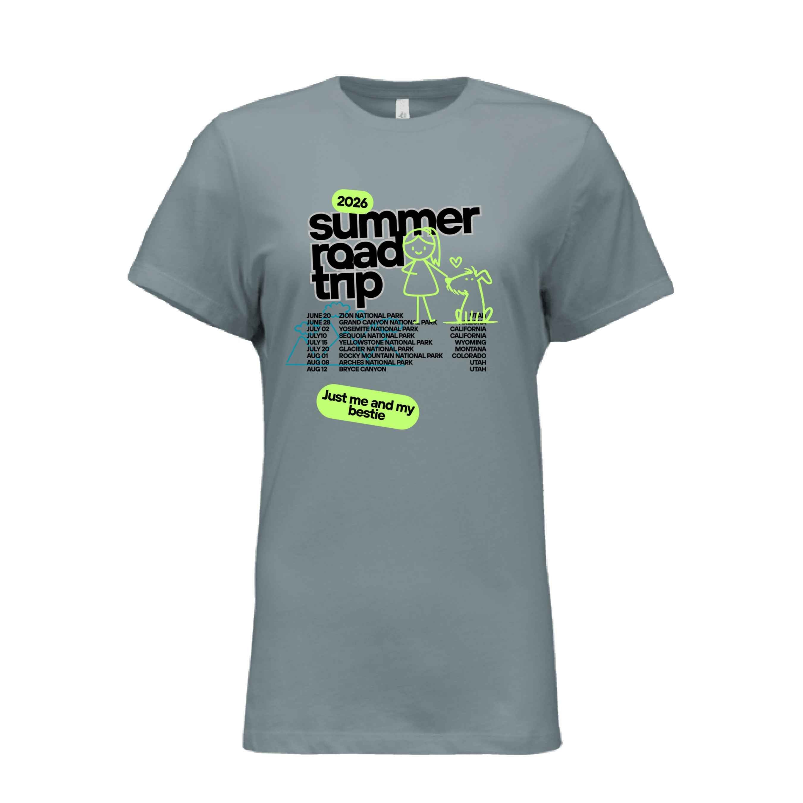 Women's Trippin' With My Dog Relaxed Tee