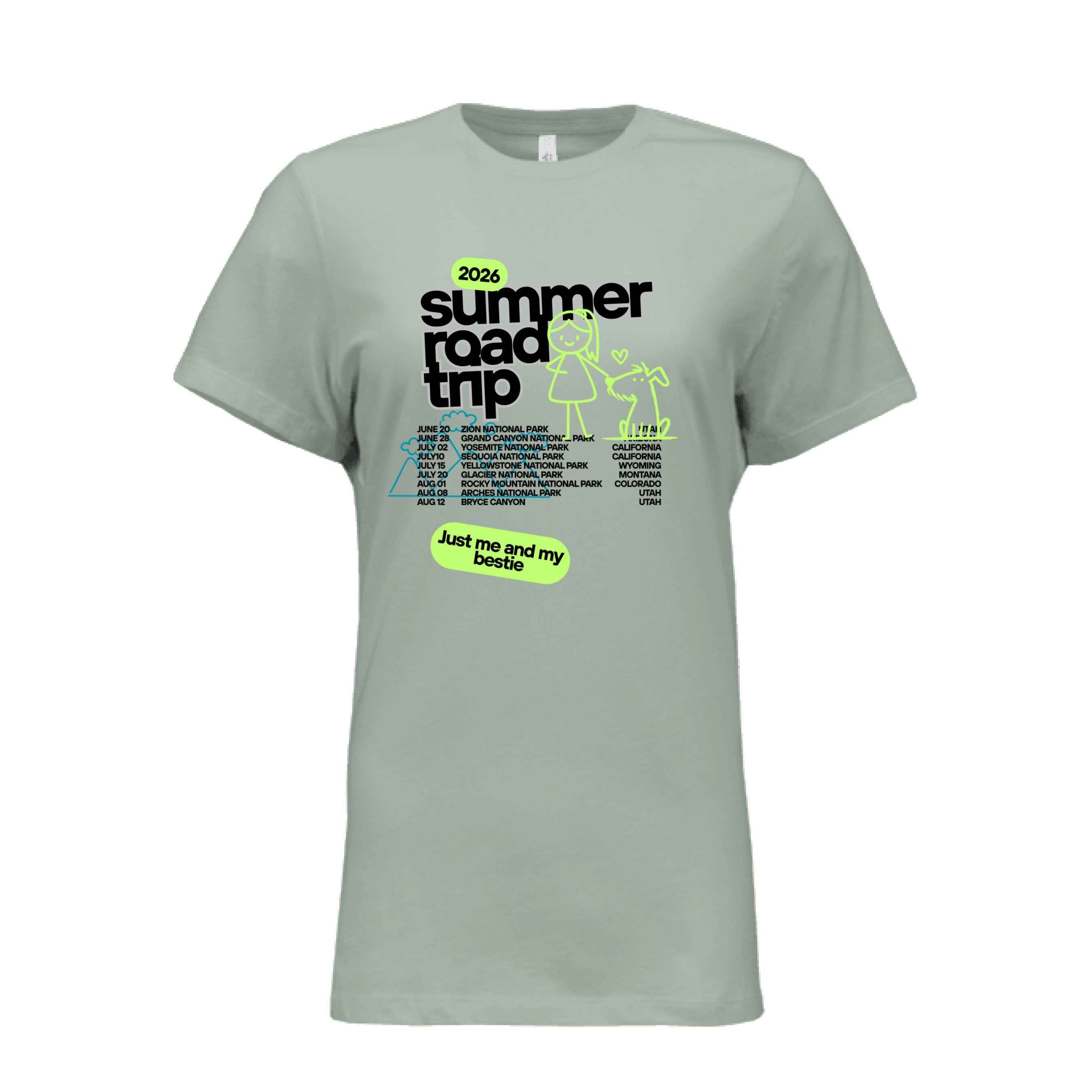 Women's Trippin' With My Dog Relaxed Tee