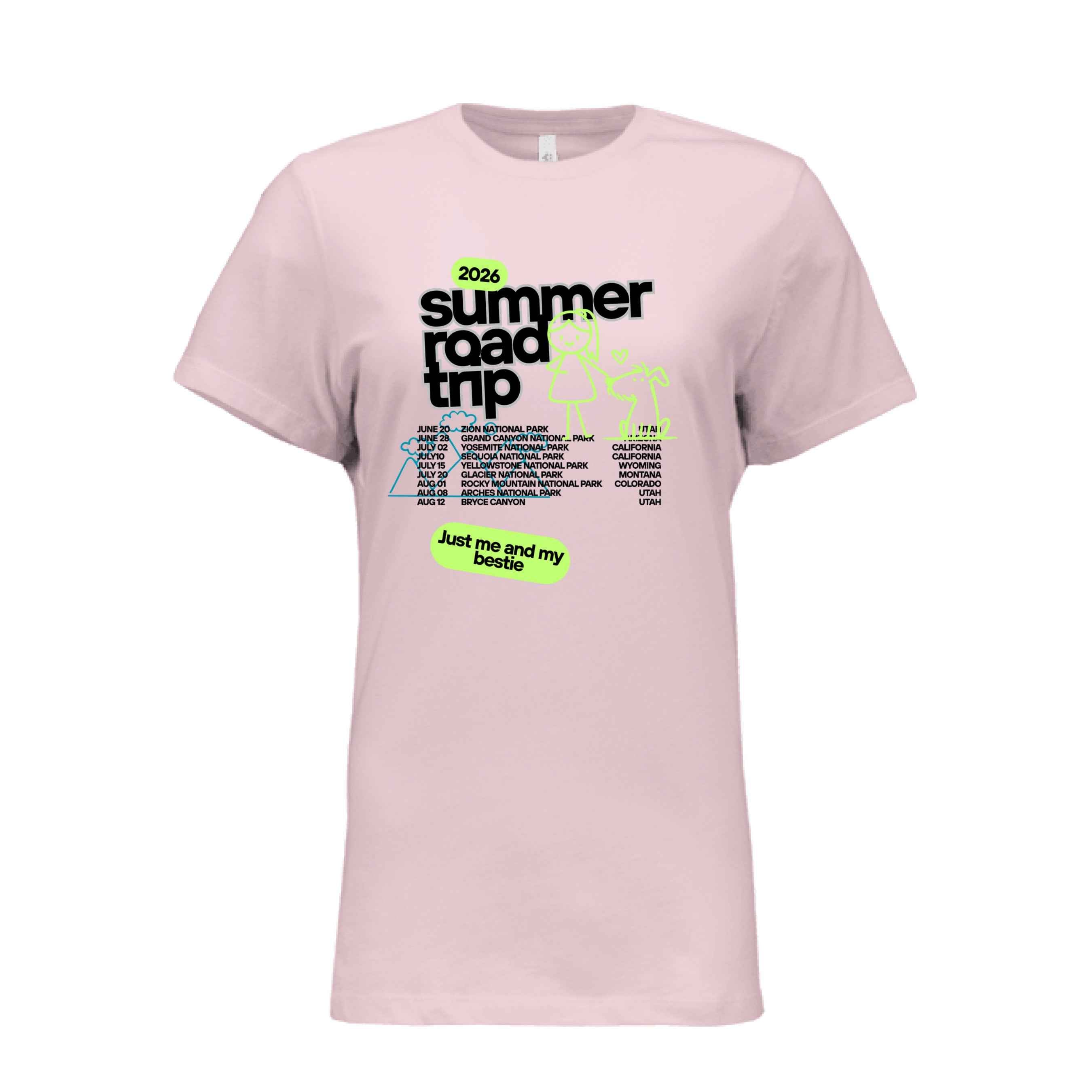 Women's Trippin' With My Dog Relaxed Tee