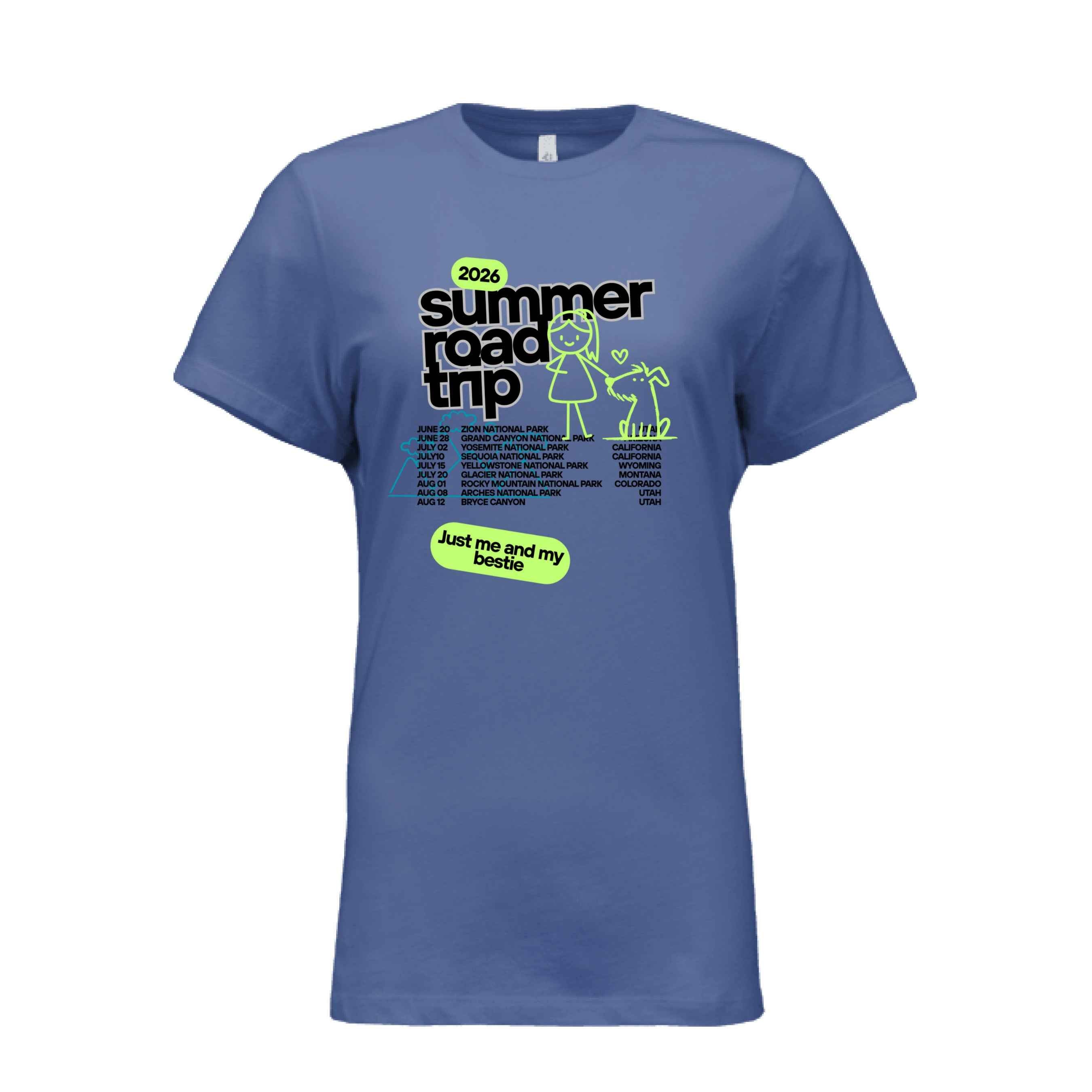 Women's Trippin' With My Dog Relaxed Tee