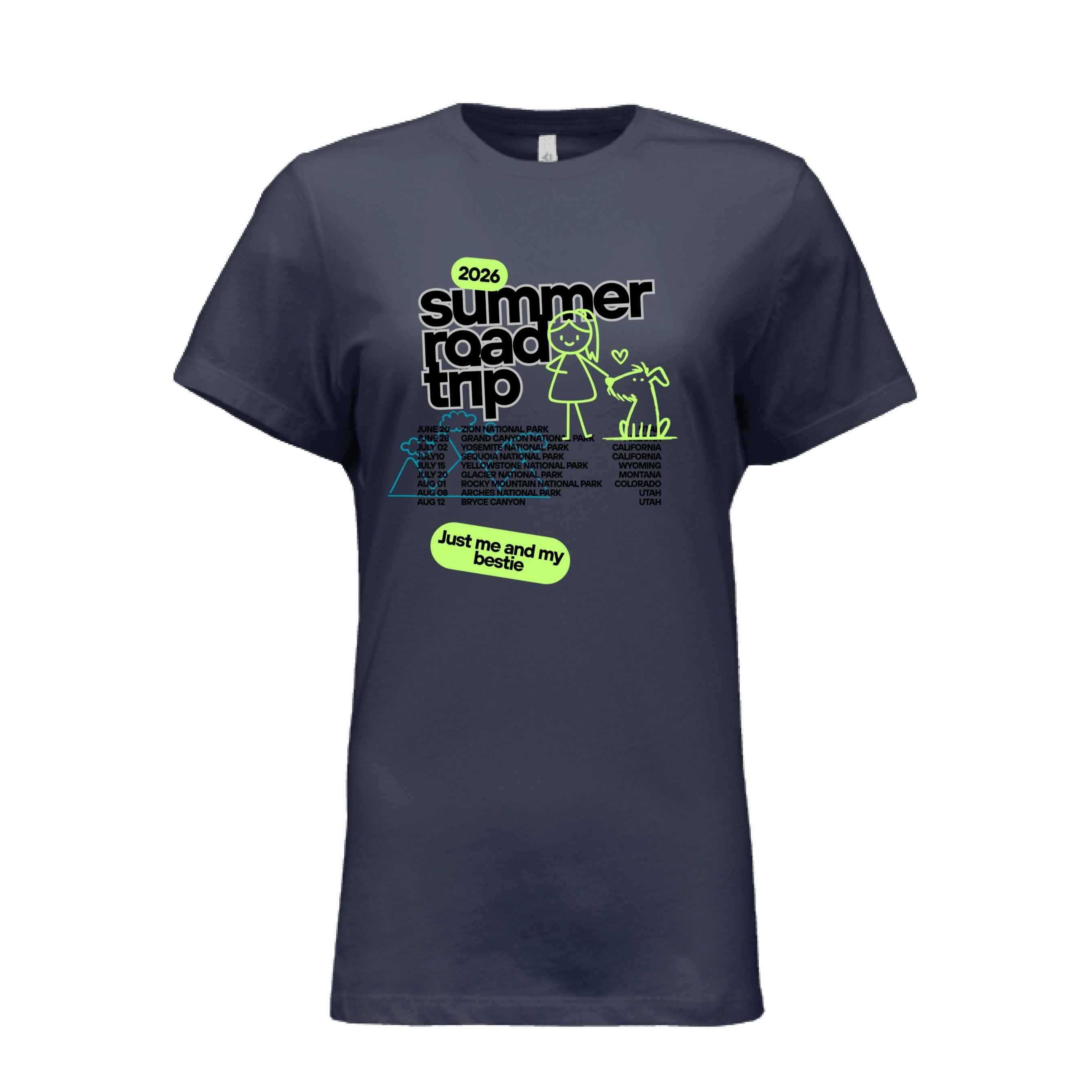 Women's Trippin' With My Dog Relaxed Tee