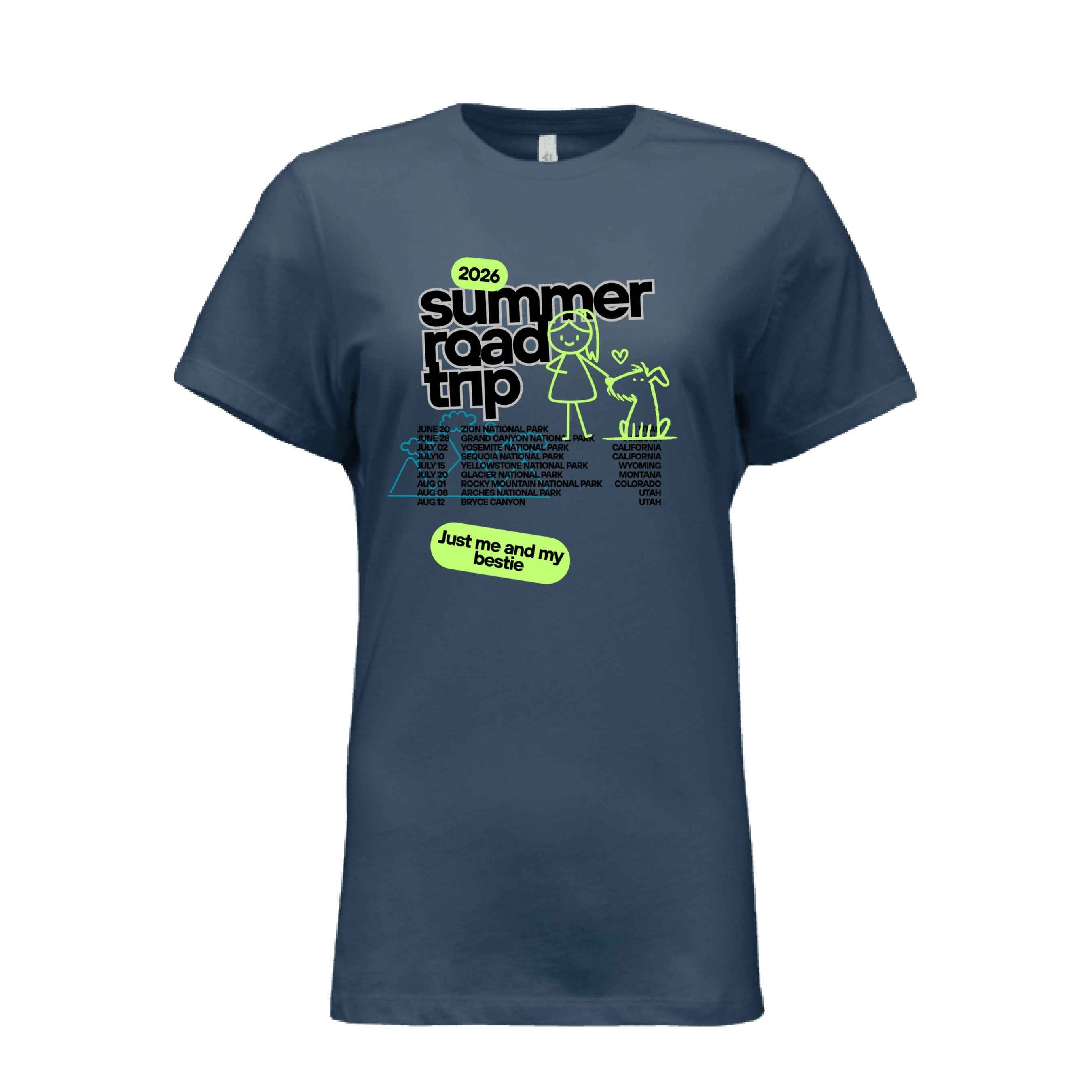 Women's Trippin' With My Dog Relaxed Tee