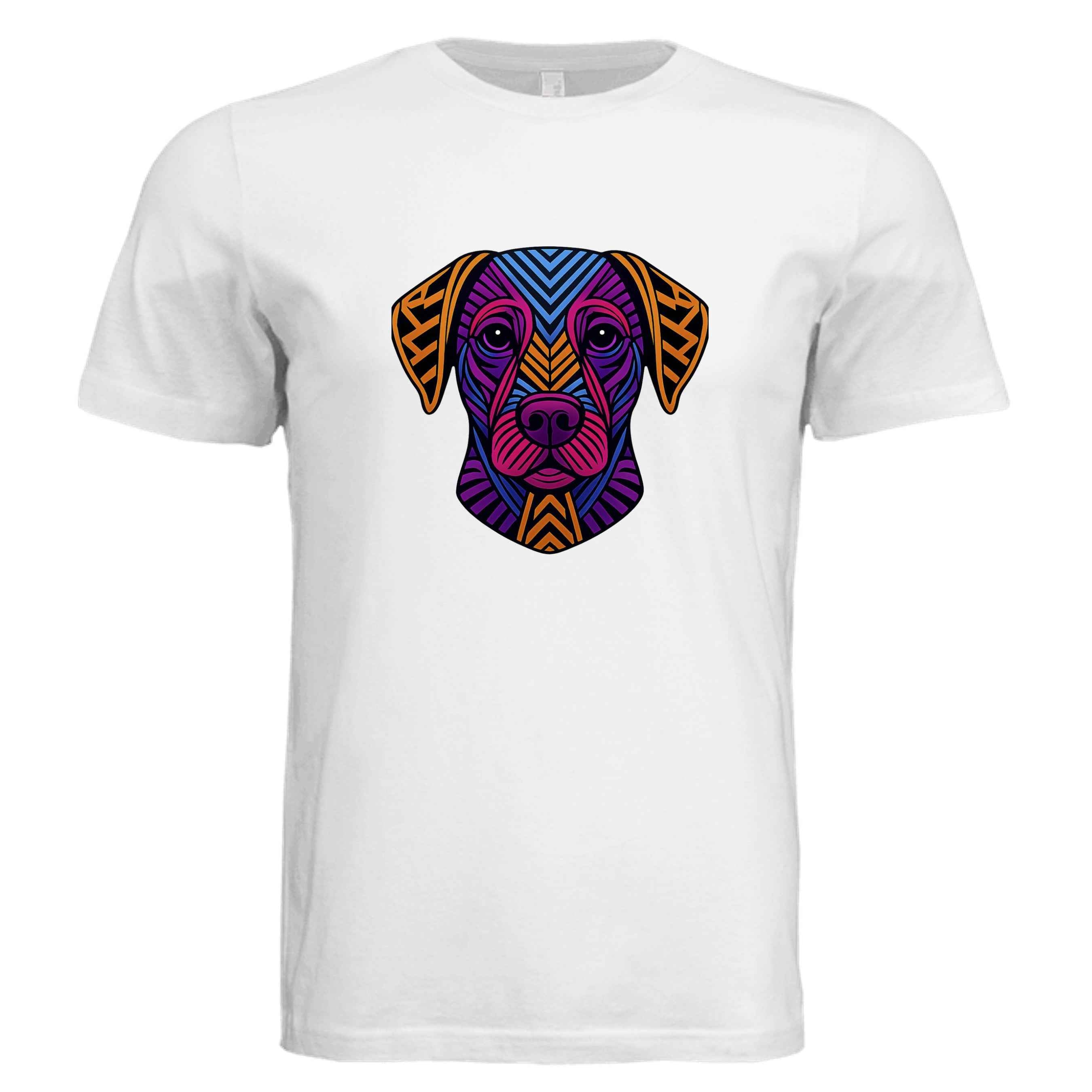 Mens colorful dog