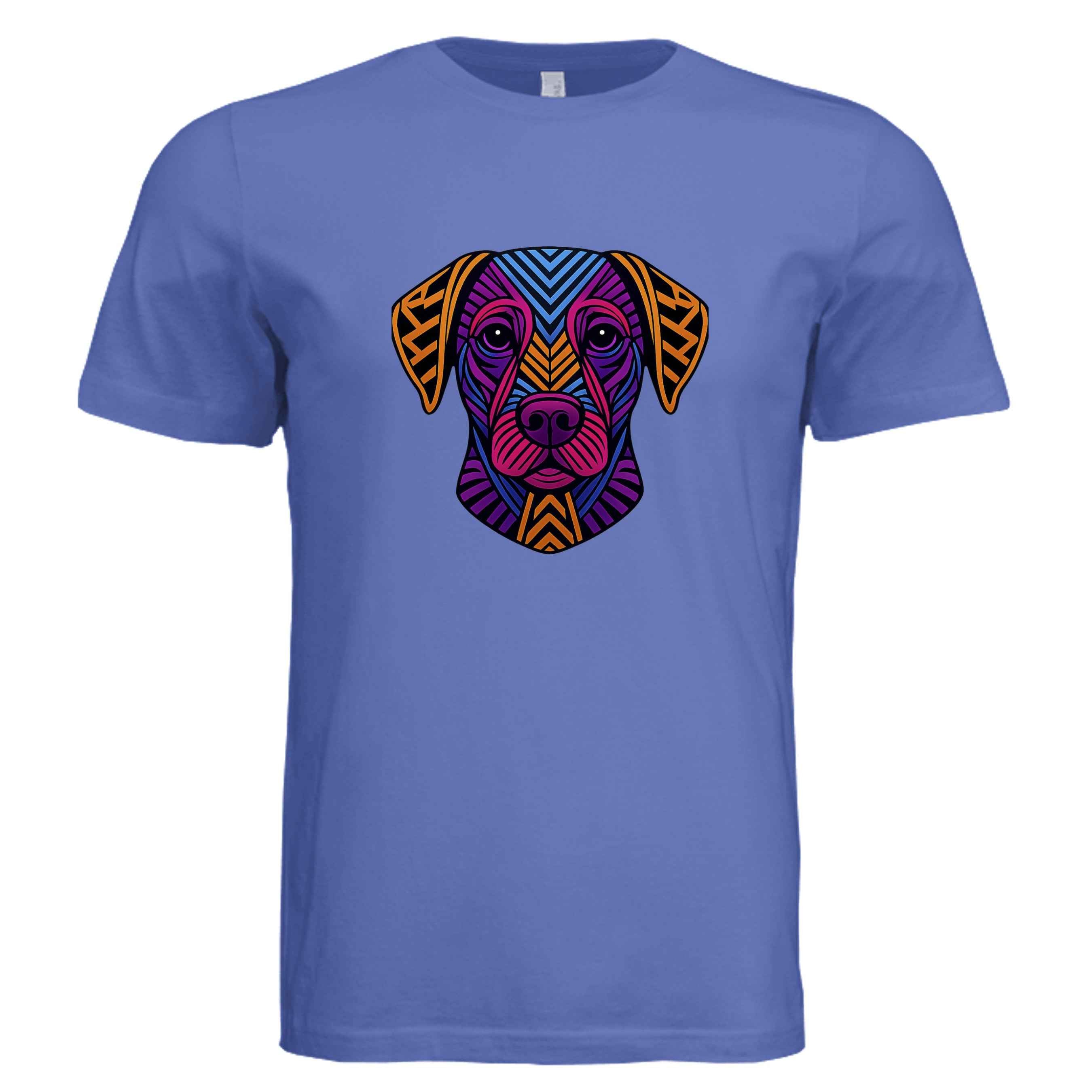 Mens colorful dog