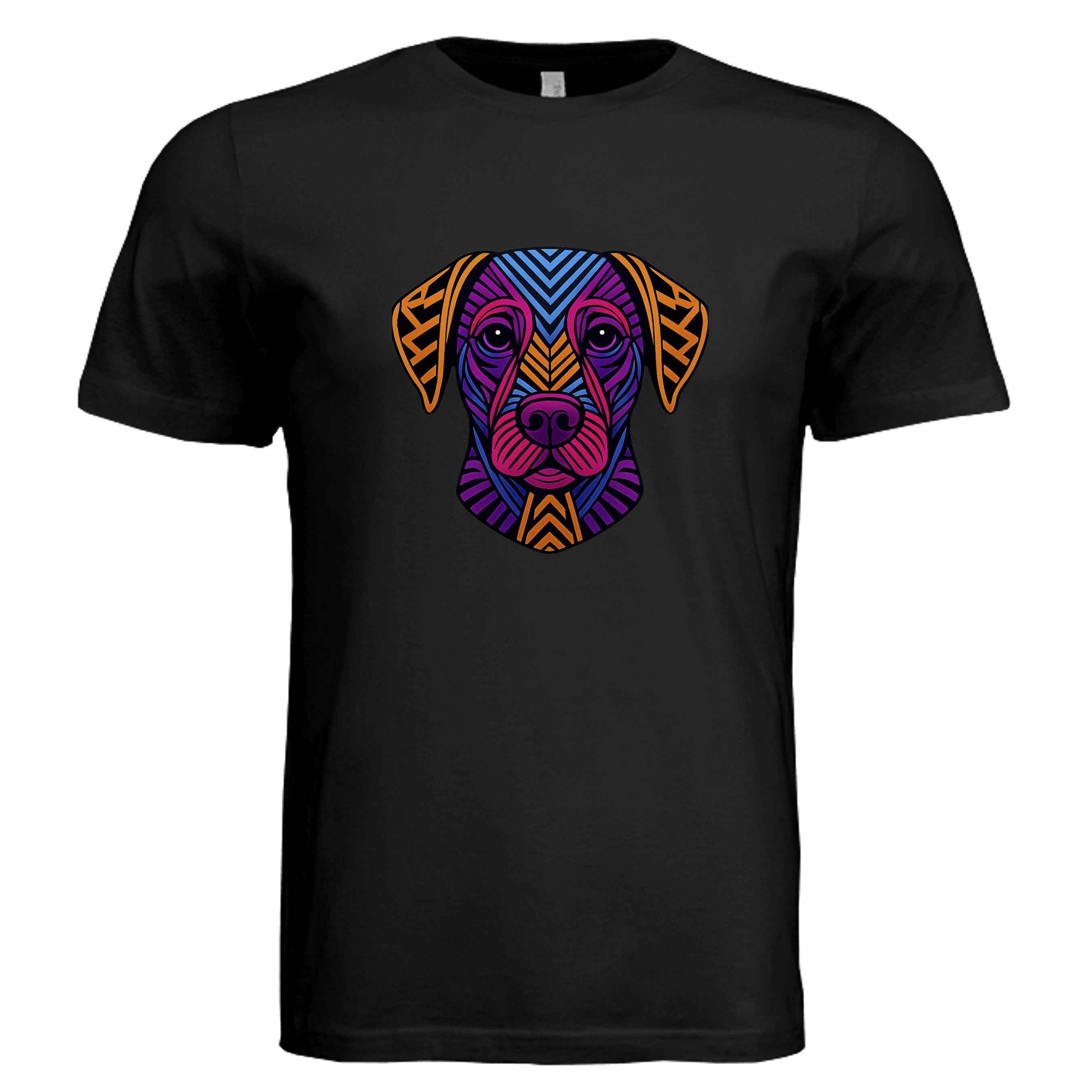 Mens colorful dog