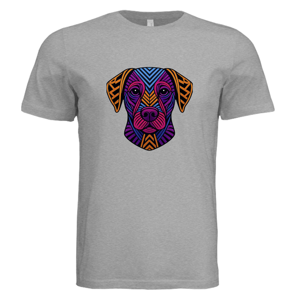 Mens colorful dog